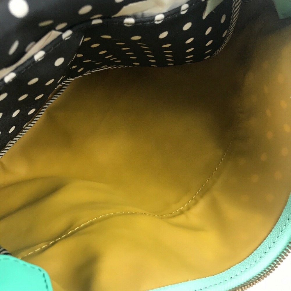 Fossil KeyPer Top Zip  Polka Dot Cross Body - Picture 6 of 9